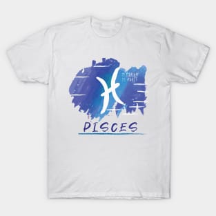 Pisces Zodiac sign- astronomical sign - Horoscope T-Shirt